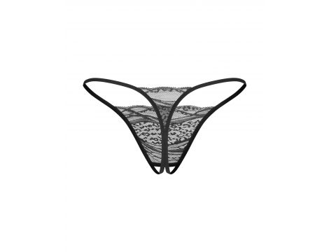 Dwupak stringów otwartych Bianca Obsessive S/M - 8
