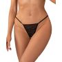 Dwupak stringów otwartych Bianca Obsessive S/M - 2