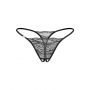 Dwupak stringów otwartych Bianca Obsessive S/M - 10