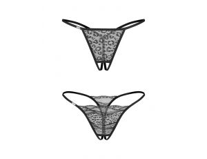 Stringi otwarte dwupak Bianca Obsessive L/XL