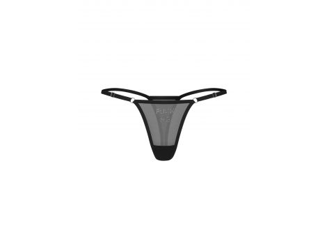 Stringi Obsessive Violami Me z napisem F*ck Me L/XL - 2