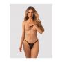 Stringi Obsessive Violami Me z napisem F*ck Me L/XL - 2