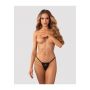 Stringi transparentne z napisem Too Sexy Obsessive S/M - 5