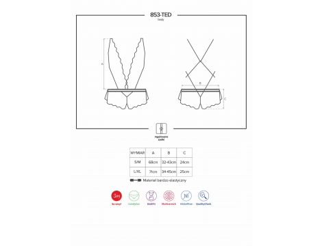 Bielizna-853-TED-1 body  S/M - 7
