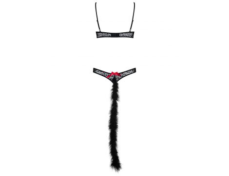 Bielizna-Gepardina kostium 3-częściowy L/XL - 2