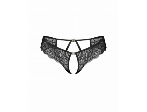 Stringi koronkowe otwarte Divienne Obsessive S/M - 6