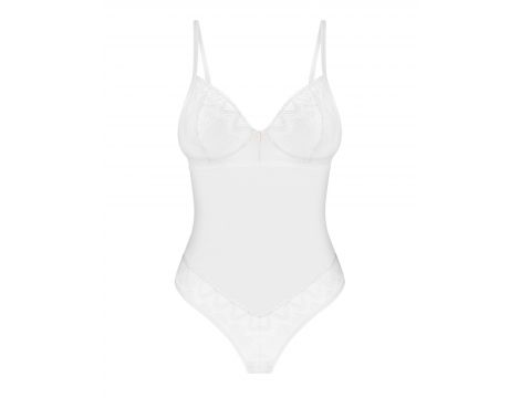 Body Obsessive Alissium białe M/L - 2