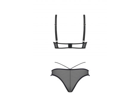 Tiulowy komplet bielizny haftowany Obsessive Vila Blanes M/L - 14