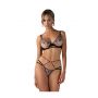 Tiulowy komplet bielizny haftowany Obsessive Vila Blanes M/L - 2