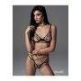 Tiulowy komplet bielizny haftowany Obsessive Vila Blanes M/L - 6