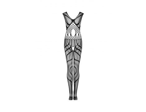 Bodystocking Obsessive G328 S/M/L z otwartym krokiem - 3