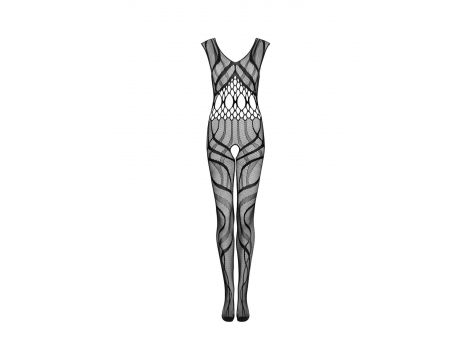 Bodystocking Obsessive G328 S/M/L z otwartym krokiem - 6