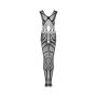 Bodystocking Obsessive G328 S/M/L z otwartym krokiem - 4