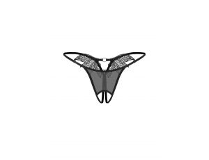 Stringi otwarte koronkowe Zaliya Obsessive L/XL