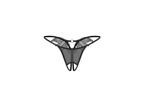 Stringi otwarte koronkowe Zaliya Obsessive L/XL