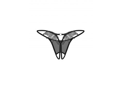 Stringi otwarte koronkowe Zaliya Obsessive L/XL - 3