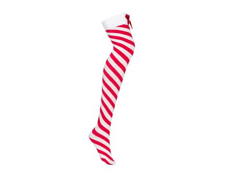 Bielizna-Kissmas pończochy czerwone L/XL - 6