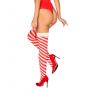 Bielizna-Kissmas pończochy czerwone L/XL - 5