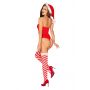Bielizna-Kissmas pończochy czerwone L/XL - 2