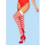 Bielizna-Kissmas pończochy czerwone L/XL - 3