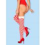 Bielizna-Kissmas pończochy czerwone L/XL - 4