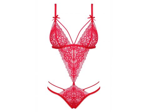 Bielizna-Lovlea body czerwone L/XL - 5