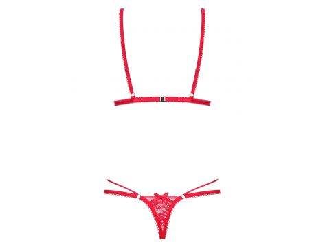 Bielizna-Lovlea body czerwone L/XL - 4
