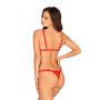 Bielizna-Lovlea body czerwone L/XL - 4