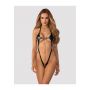 Body Obsessive Anyya czarne ze złotymi łańcuchami S/M/L - 5