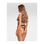 Body Obsessive Anyya czarne ze złotymi łańcuchami S/M/L - 3