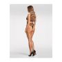 Body Obsessive Anyya czarne ze złotymi łańcuchami S/M/L - 2