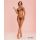 Transparentny czarny komplet bielizny Obsessive Wet Me S/M