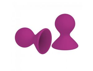 Pompka- Me You Us Dual Masseuse Silicone Nipple Suckers 2 Pack Purple
