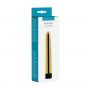 Wibrator-6""""""""Sensuous Smooth Vibrator Gold Minx - 4