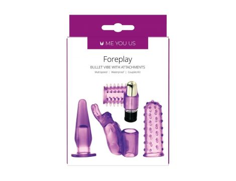 Zestaw-  Me You Us 4 Play Couples Kit Purple - 3