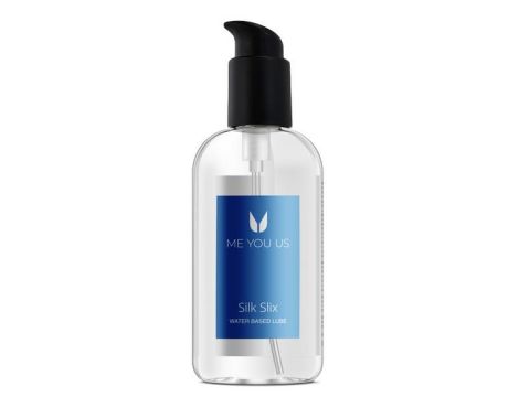 Żel- Me You Us Silk Slix Water Based Lubricant Pump Bottle White 250ml