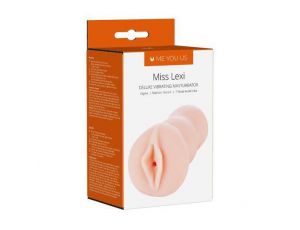 Masturbator- Me You Us Miss Lexi Deluxe Vibrating Realistic Masturbator Flesh