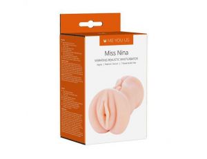 Masturbator- Me You Us Miss Nina Premium Vibrating Realistic Masturbator Flesh