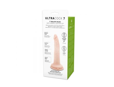 Me You Us Silicone Ultra Cock Flesh 7in - 2