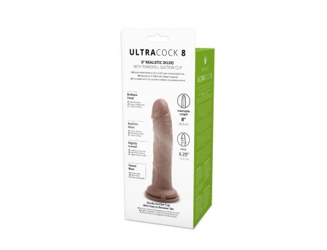 Me You Us Silicone Ultra Cock Caramel 8 - 4