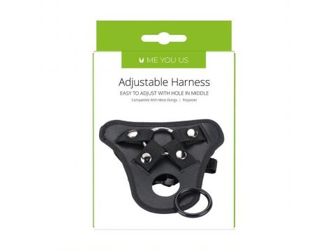 Me You Us Black Adjustable Harness - 2