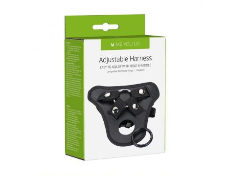 Me You Us Black Adjustable Harness