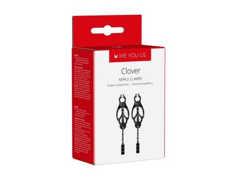 Me You Us Clover Nipple Clamp Black - 2