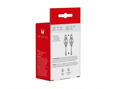 Me You Us Clover Nipple Clamp Black - 3