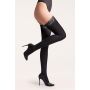 Pończochy samonośne Gabriella Calze Classic Microfibre czarne M/L - 3