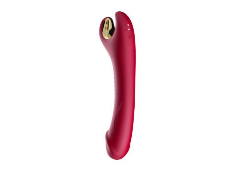 Stymulator silicone 9 vibration function Red - 5