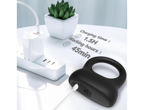 Oring Black, 9 vibration functions - 6