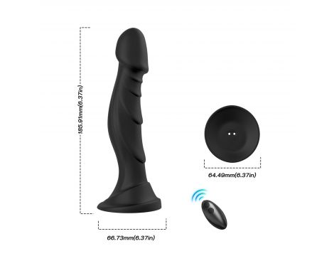 Optimus Black, 9 vibration functions, Remote control - 6