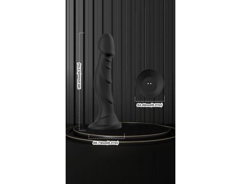 Optimus Black, 9 vibration functions, Remote control - 12