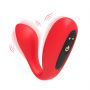 Wibrator Ultrasonic Wave silikonowy czerwony USB - 5
